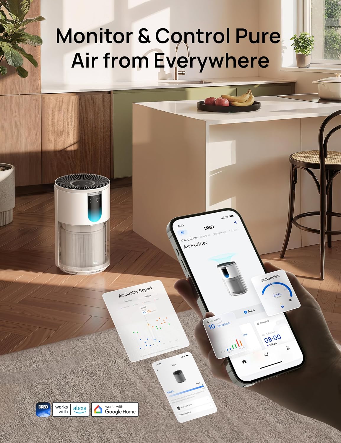 Thumbnail 4 de DREO air purifier 539S