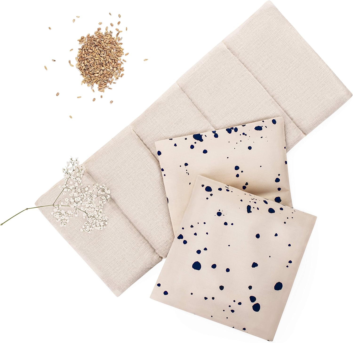 Detalle de Blumtal bouillotte micro-ondes grand format – coussin chauffant graines de blé