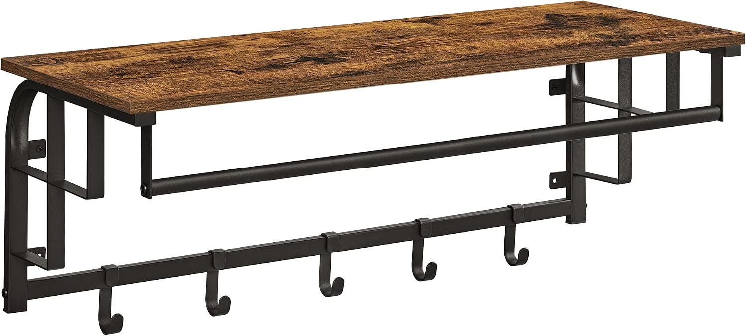 Detalle de VASAGLE Appendiabiti da Parete LCR102B01