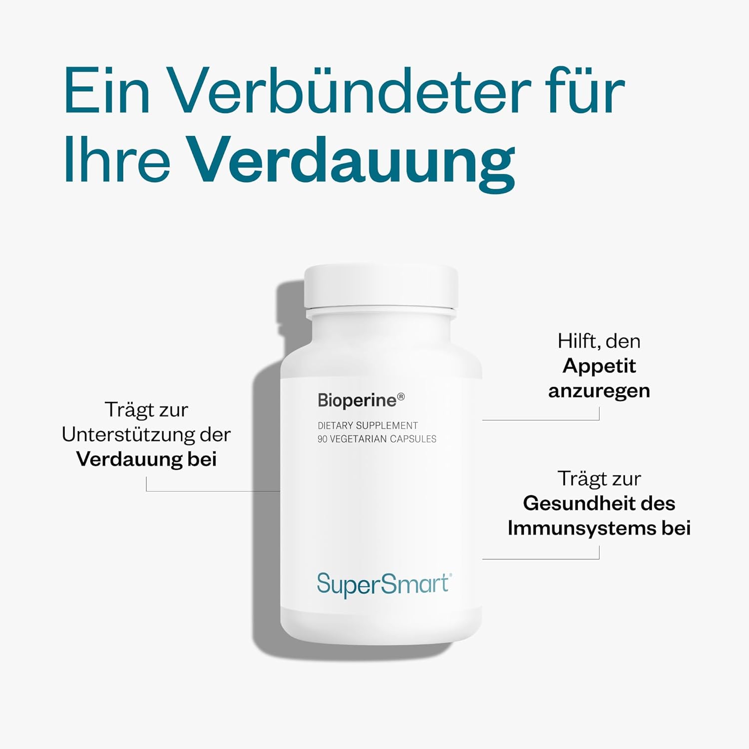 Thumbnail 2 de Bioperine Schwarzer Pfeffer Extrakt (Piper nigrum) standardisiert auf 95 % Piperin – vegan