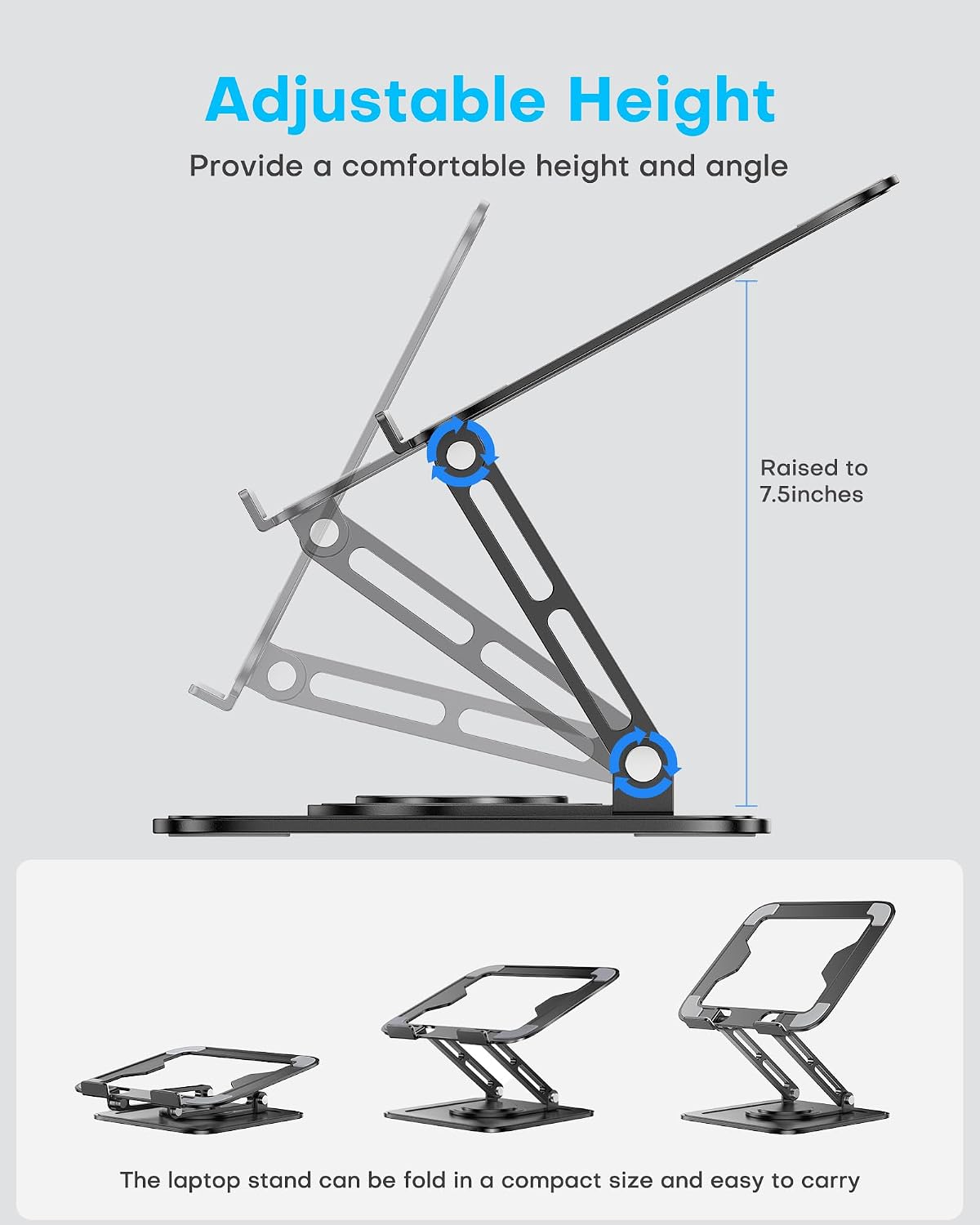 Thumbnail 3 de LOXP Laptop Stand 10-16"