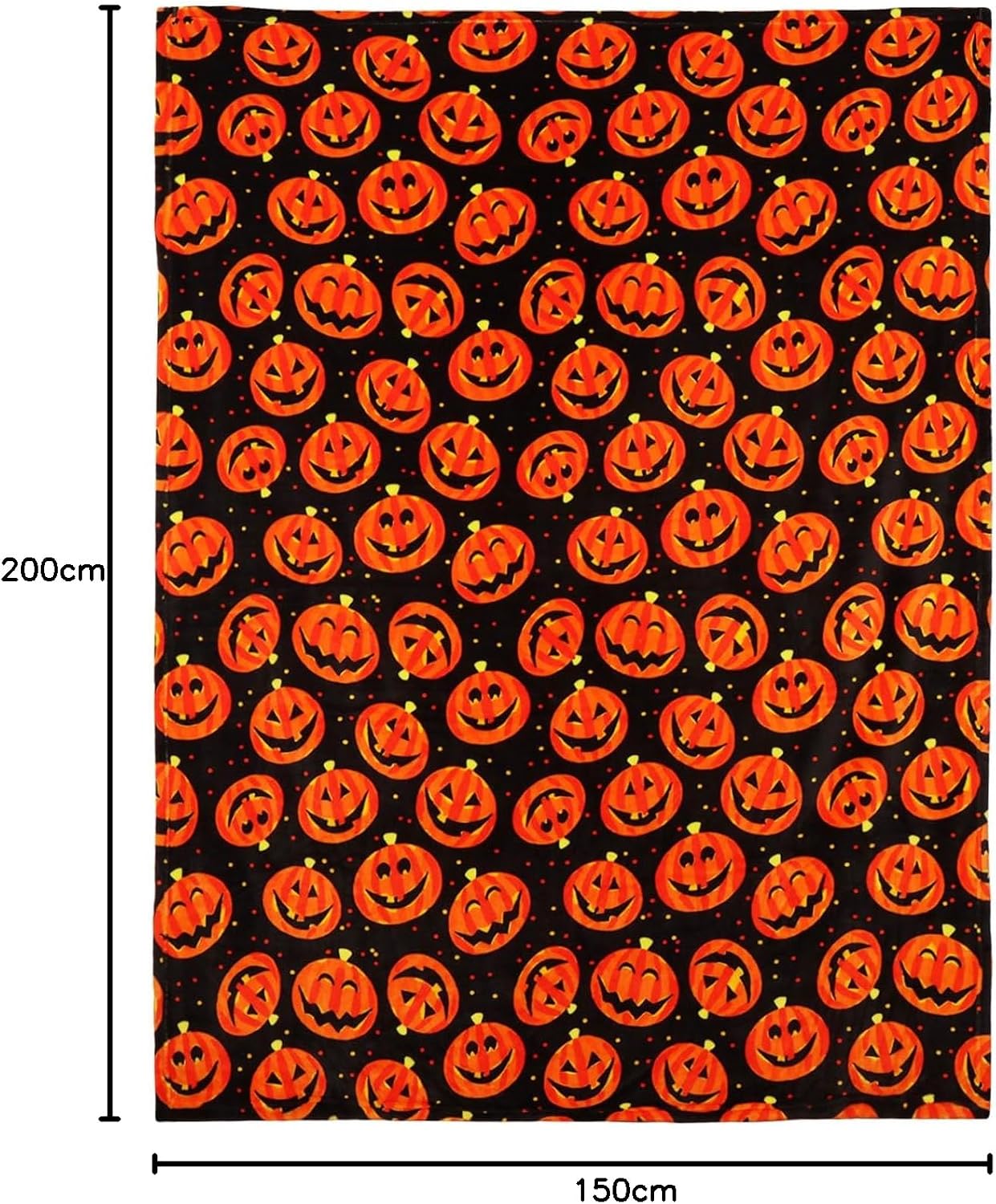 Thumbnail 6 de YISUMEI Halloween Decke 150 x 200 cm