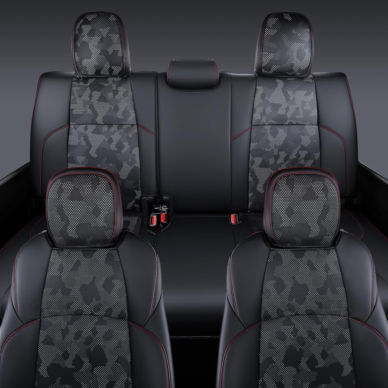 Thumbnail 2 de Carlimeki Leather Seat Covers for Tacoma Gen 4th 2024-2026