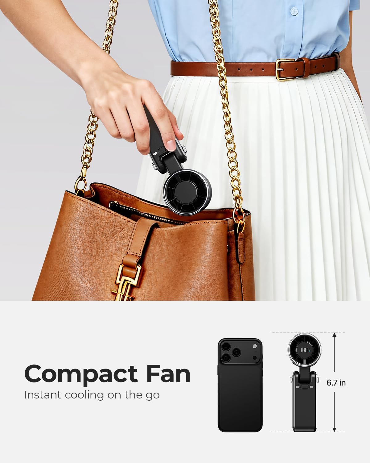 Thumbnail 5 de Bearwind Portable Handheld Turbo Fan