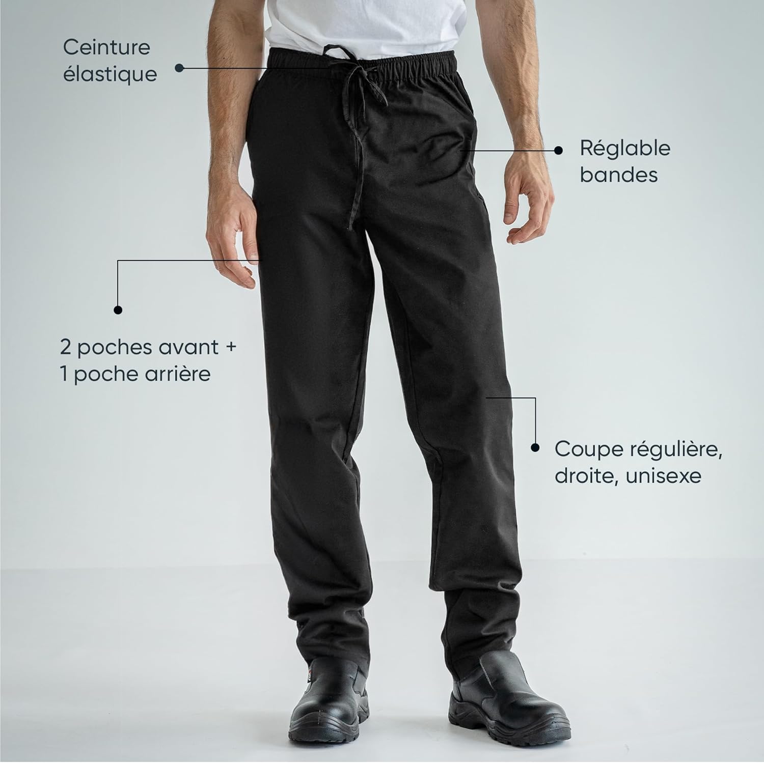 Detalle de PALLTEX Carlo pantalon cuisine 13688 đš