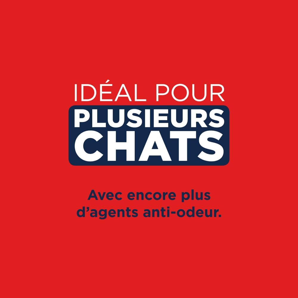 Detalle de Ever Clean litière agglomérante parfumée pour Plusieurs Chats – 20 litres