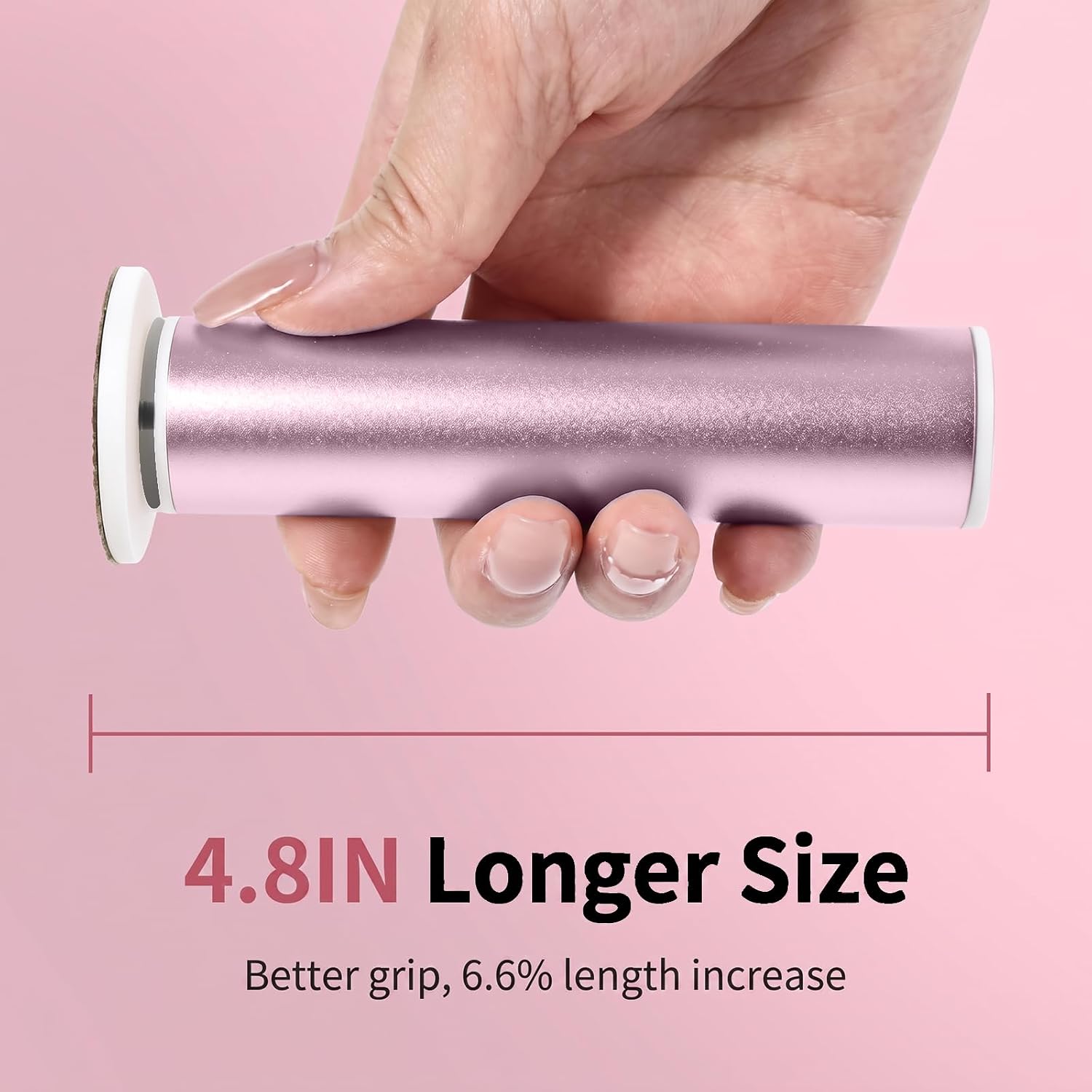 Thumbnail 1 de AprElm 4.8IN Electric Foot Callus Remover with 80 Discs 🦶