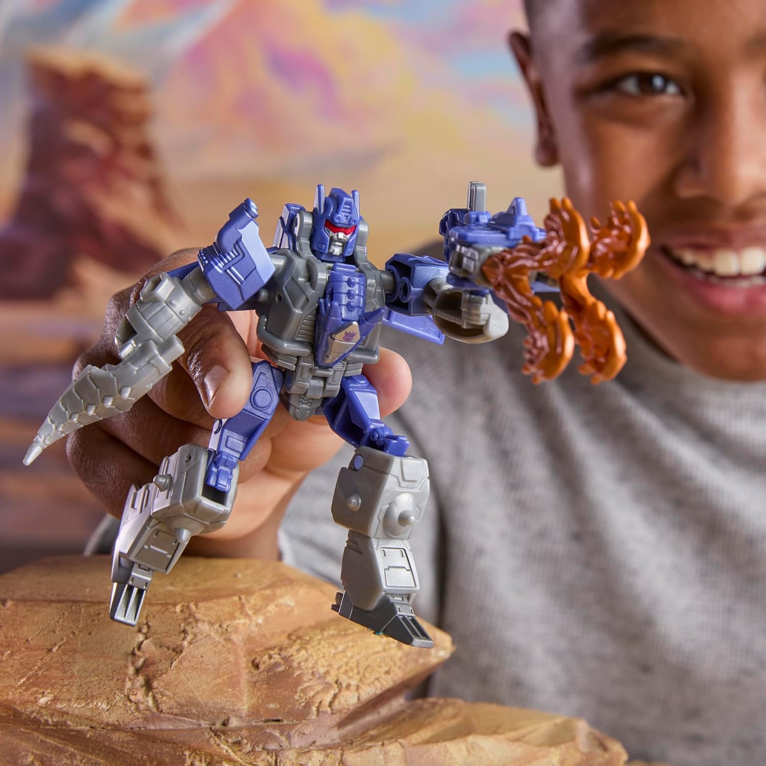Detalle de TRA CYBERWORLD Armor GALVATRON 10 cm
