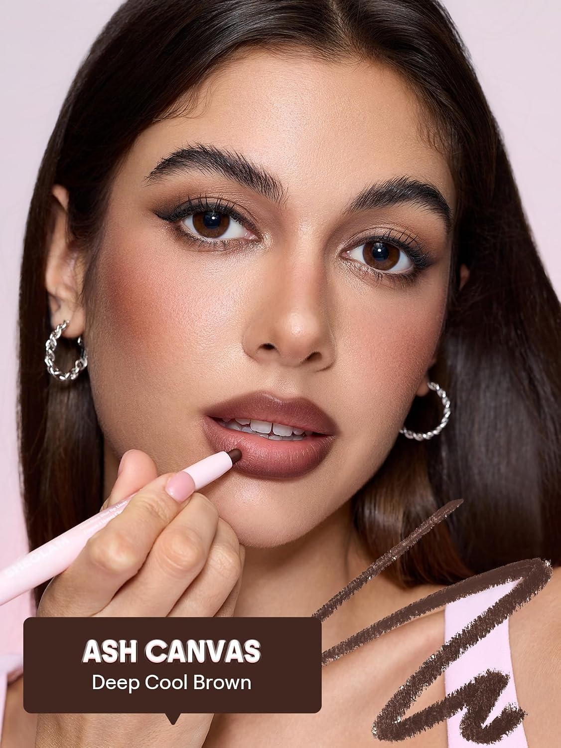 Thumbnail 2 de SHEGLAM Cloudline Blur Lip Liner b250428969400, Ash Canvas