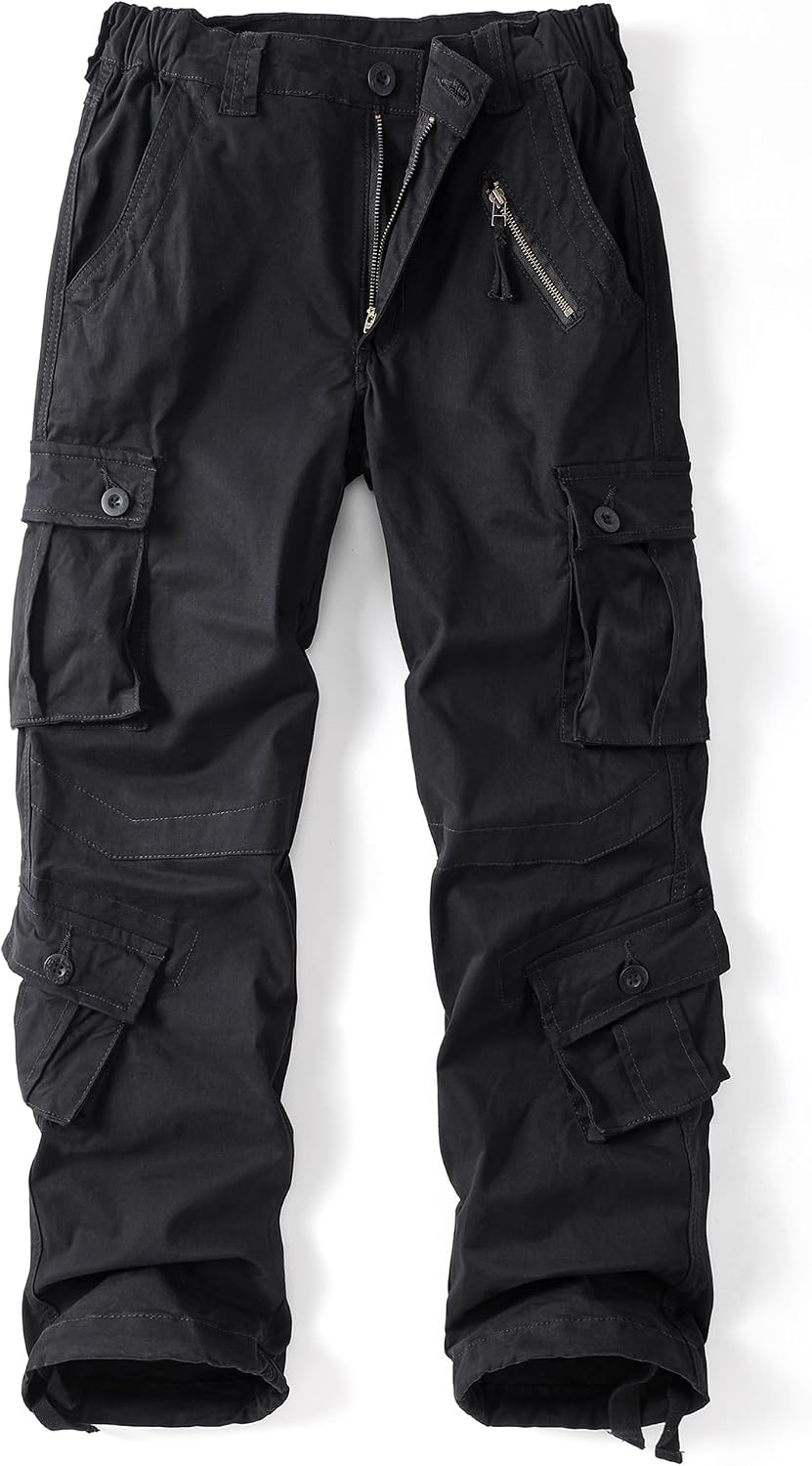 Detalle de JSCARGO Women's Cargo Pants, Cotton Blend