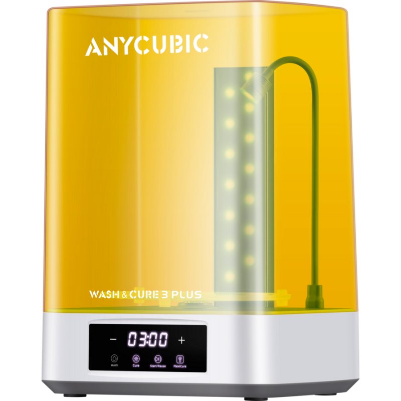 Detalle de Anycubic Wash & Cure 3 Plus: Máquina 2 en 1 para lavado y curado de resina (12 L)