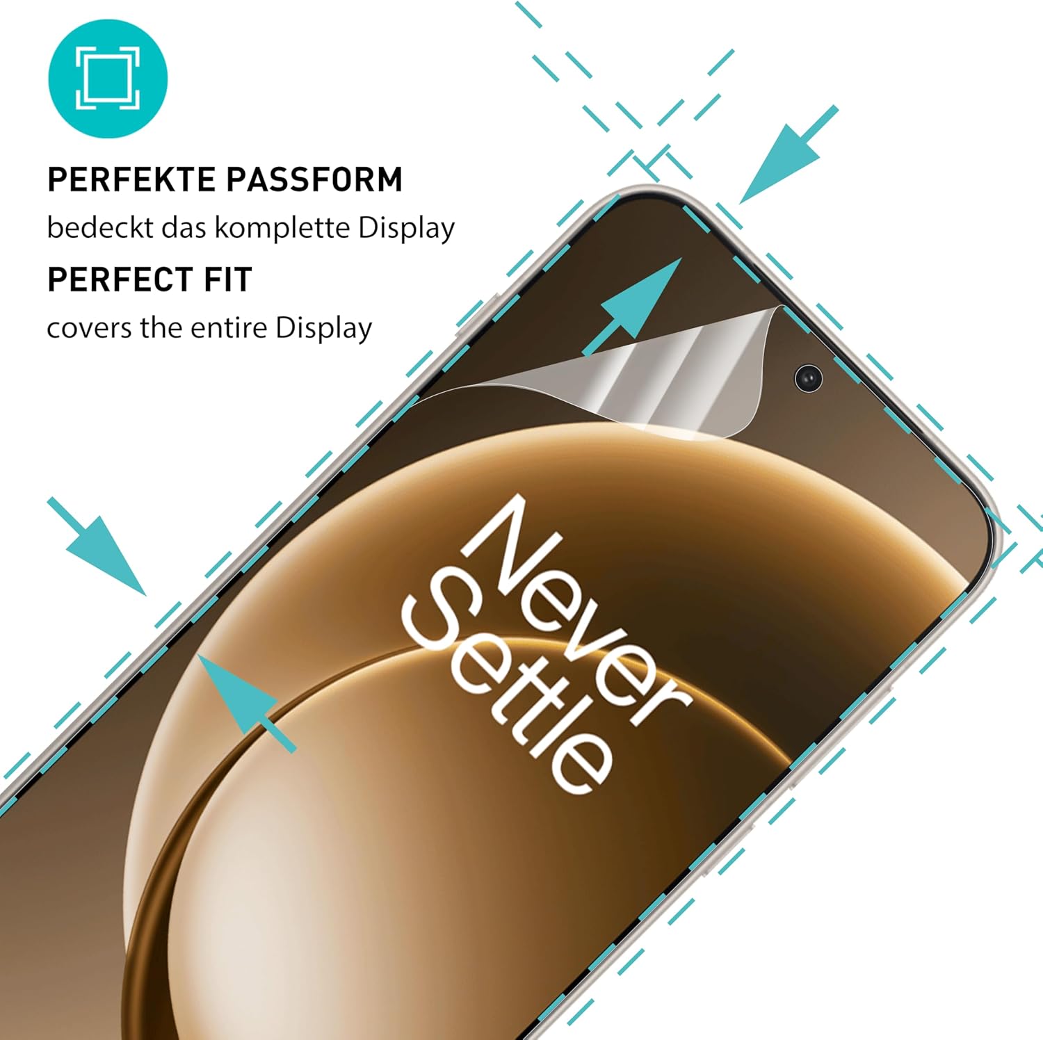 Thumbnail 1 de SmarTect TPU Screen Protector for OnePlus 15, 2-Pack, Clear and Case-Friendly