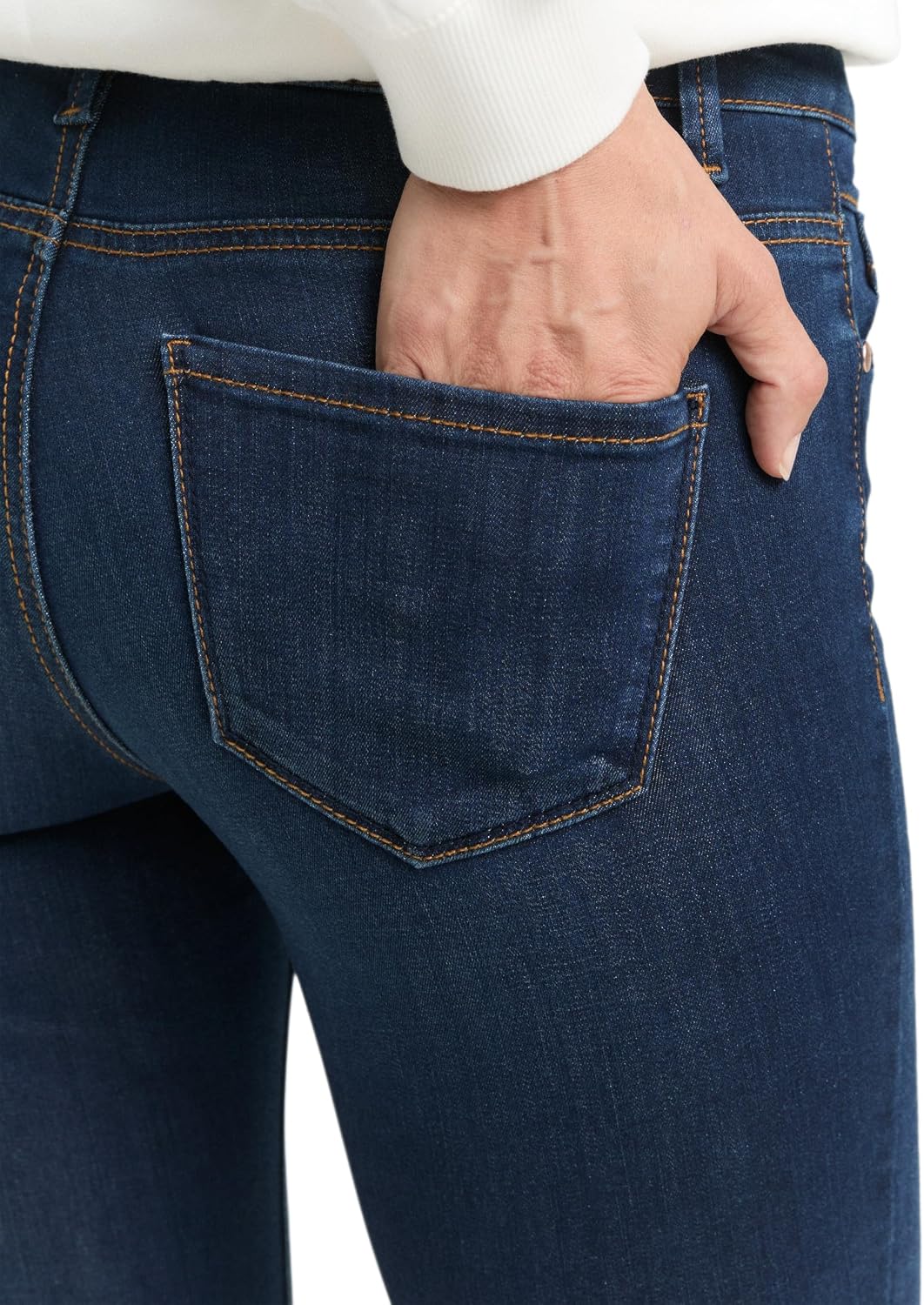 Detalle de Tom Tailor Damen Alexa Skinny Jeans im Five-Pocket-Style