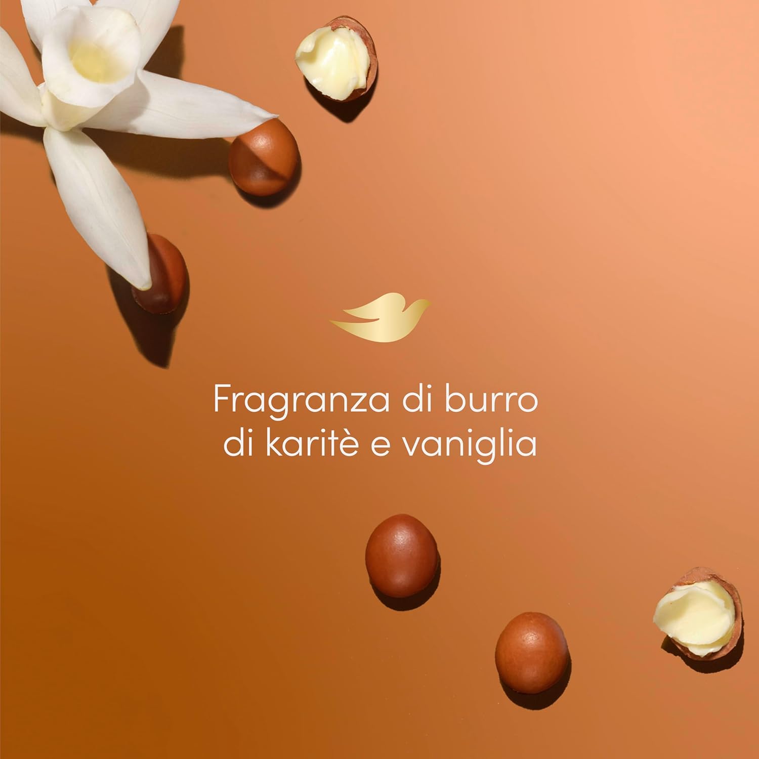 Detalle 2 de Dove Body Love Lozione Corpo Idratante Pampering Care al Burro di Karité e Vaniglia, per Pelle Secca (48H), 3x 400 ml