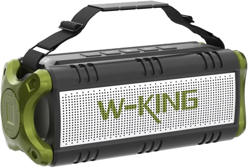 Thumbnail 3 de W-KING D8 90W Max Bluetooth Lautsprecher – 40 Std Akku, IPX6, Bass-Boost, Stereo-Surround