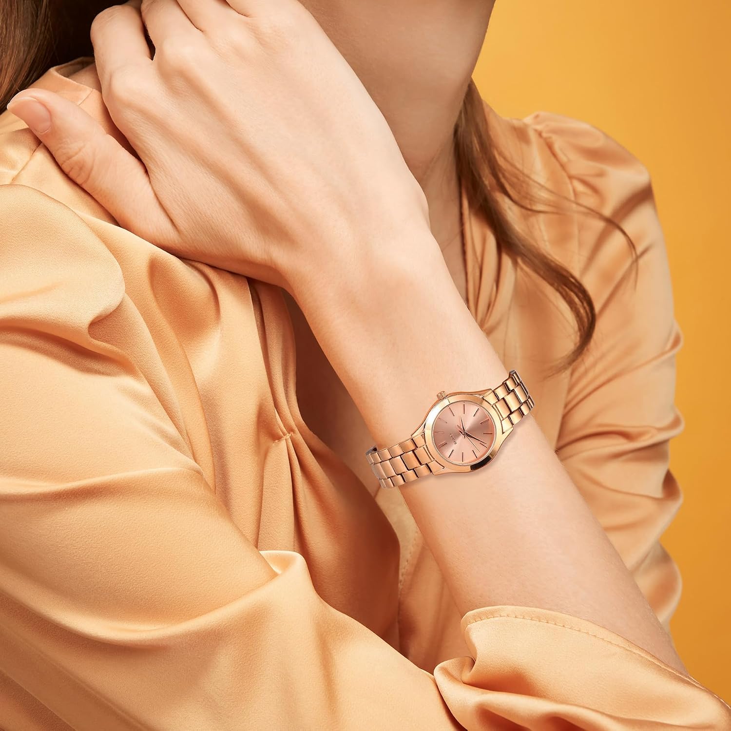 Thumbnail 5 de BUREI Reloj minimalista 33 mm para mujer