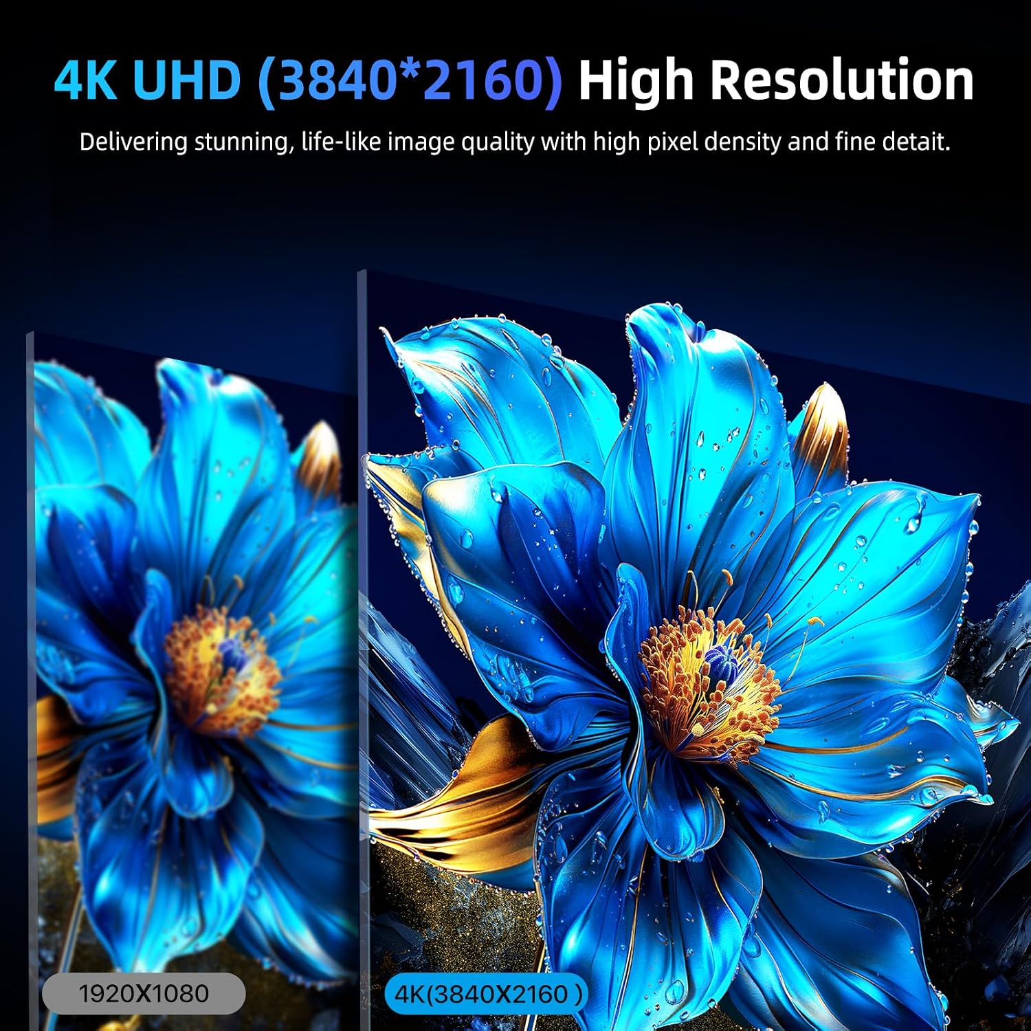 Thumbnail 1 de UPERFECT QLED Portable Monitor 4K UHD (15.6") with USB-C/HDMI - Slim Aluminum Case