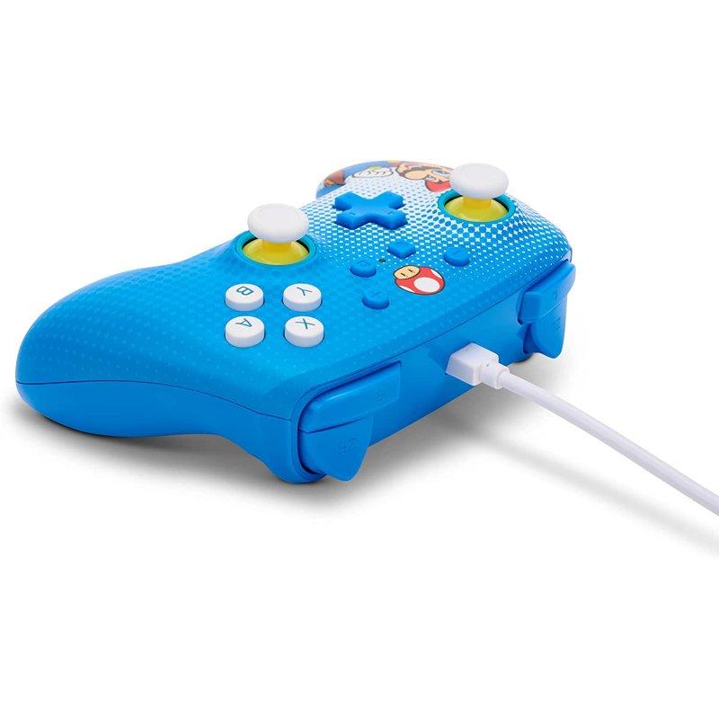 Detalle 2 de Power A Mando con cable Mario Pop Art para Nintendo Switch