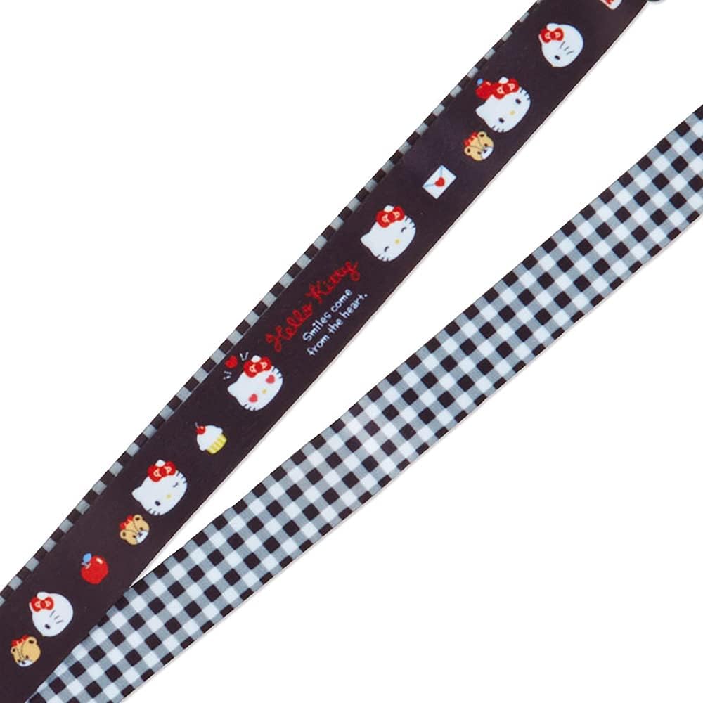 Detalle de サンリオ ハローキティ ネックストラップ 617750 ポリエステル製・最長115cm
