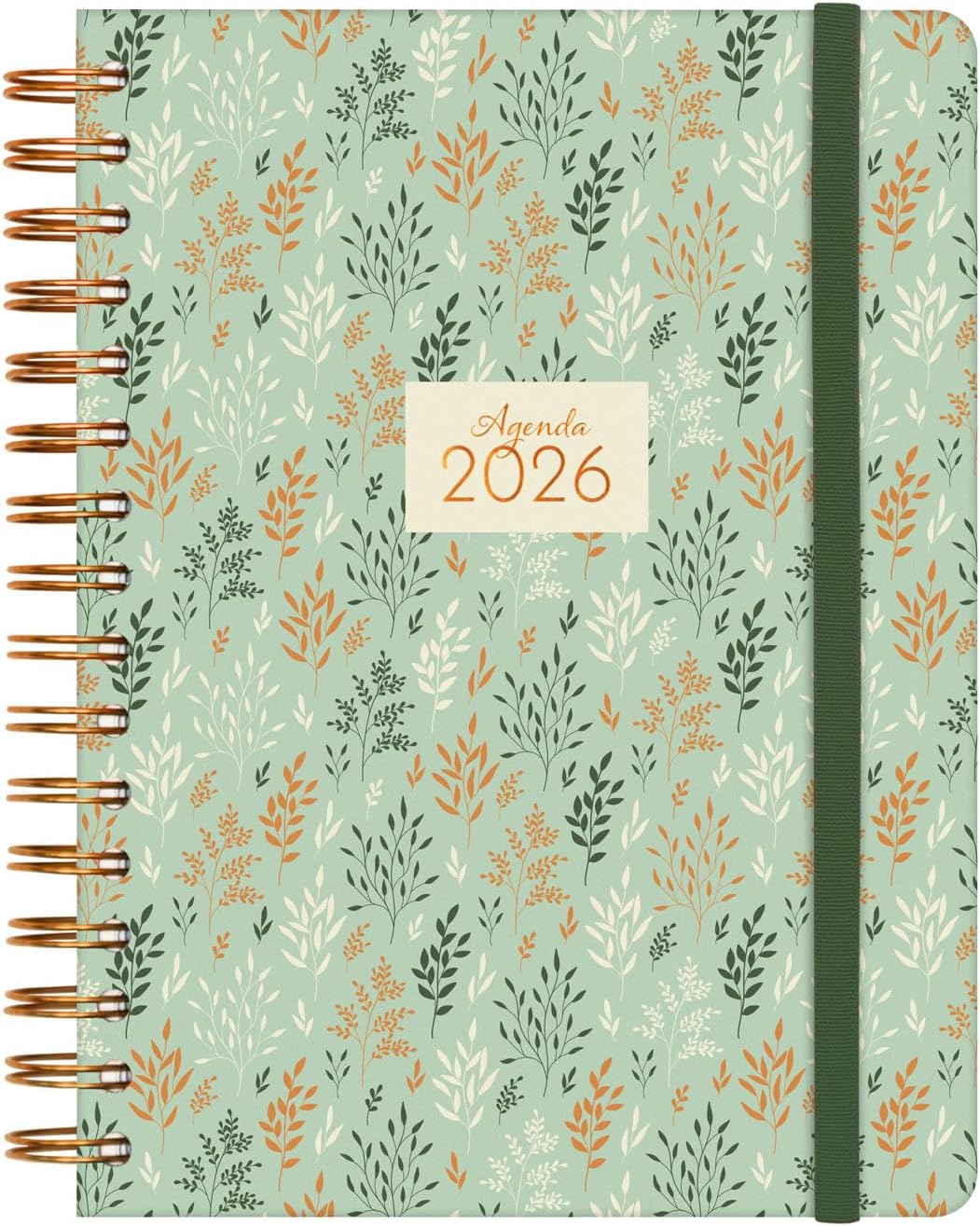 Finocam Terminplaner Spiralbindung 2026 1 Tag pro Seite 📒
