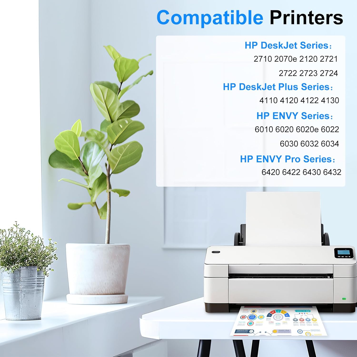 Thumbnail 1 de KNOWINK 305 XL Druckerpatronen Schwarz kompatibel (HP 305 XL) – Multipack für ausgewählte HP DeskJet & Envy Modelle