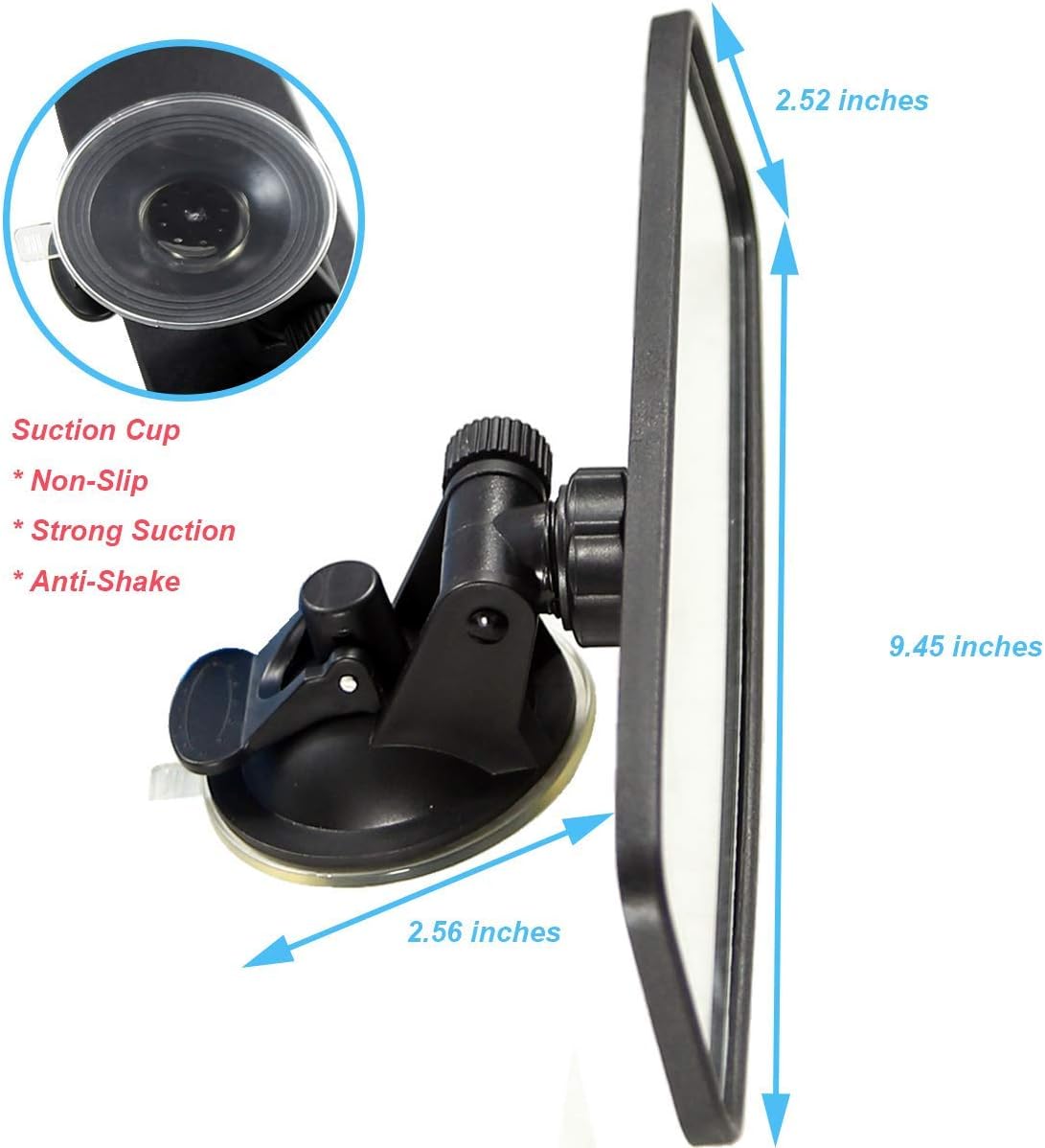 Thumbnail 2 de KITBEST Rear View Mirror 240 x 64mm