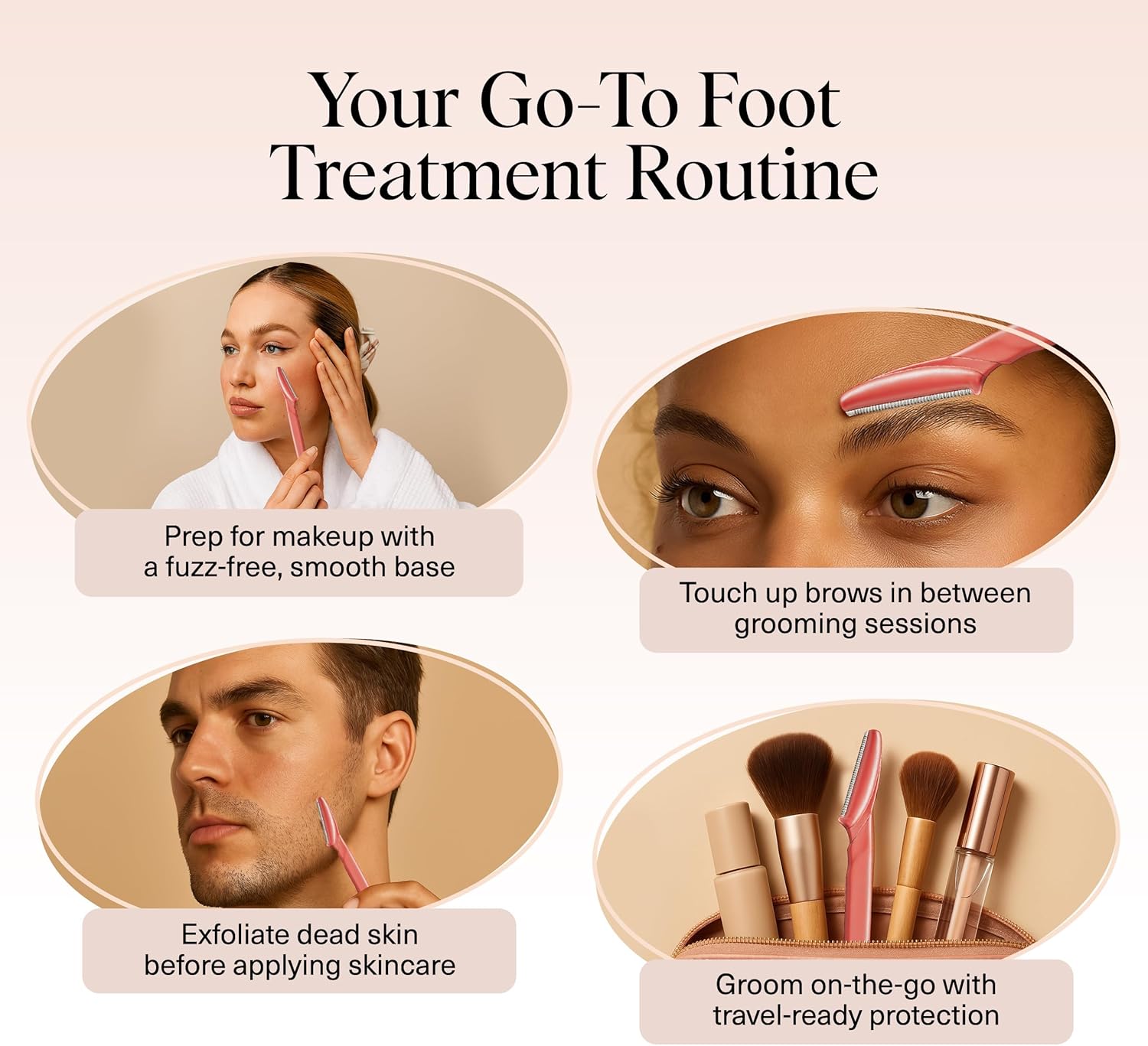 Thumbnail 5 de Kitsch Dermaplaning Tool Corallo 12 pezzi