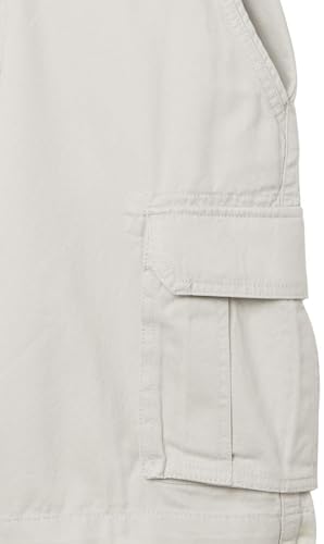 Thumbnail 8 de Amazon Essentials pantalón corto cargo clásico de sarga de algodón 25,4 cm (hombre) gris