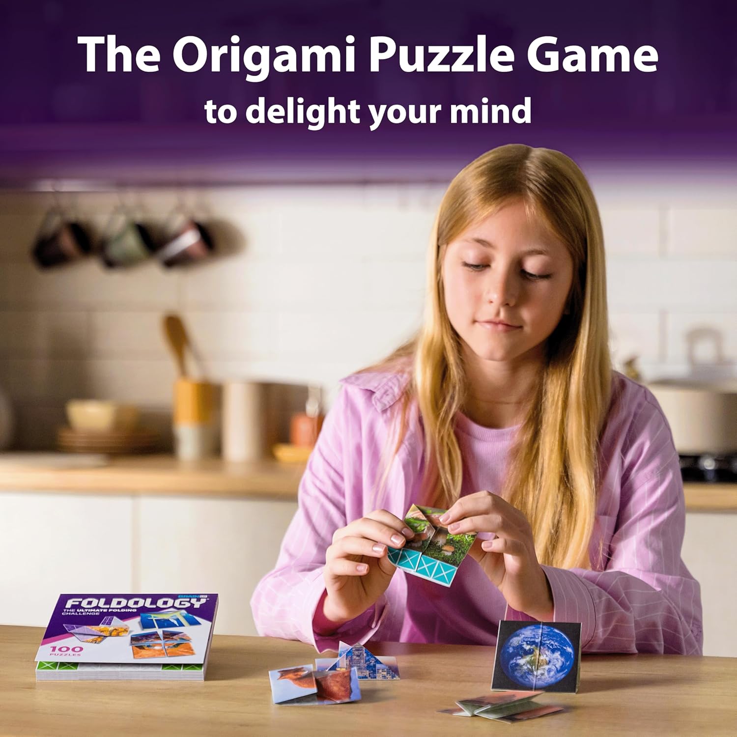 Detalle de FOLDOLOGY Origami Puzzle Game 100 🎲
