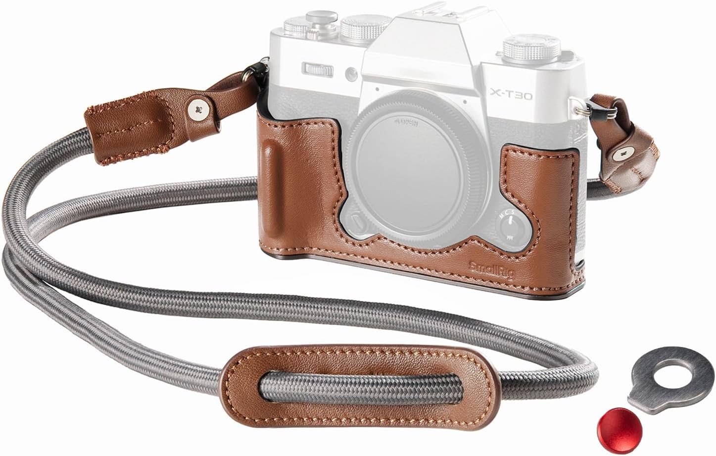 Detalle de SmallRig X-T30 III: Borsa semi-in pelle con tracolla per Fujifilm X-T30 / X-T30 II / X-T30 III