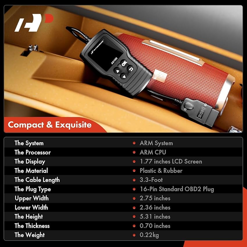 Thumbnail 6 de A-Premium AD100 OBD2 Scanner for Cars