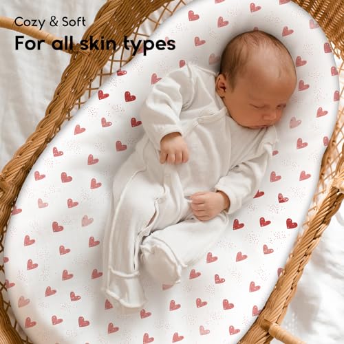 Detalle 2 de Yoofoss Baby Spannbettlaken 38x77/40x90 cm passtegleich 2er Pack