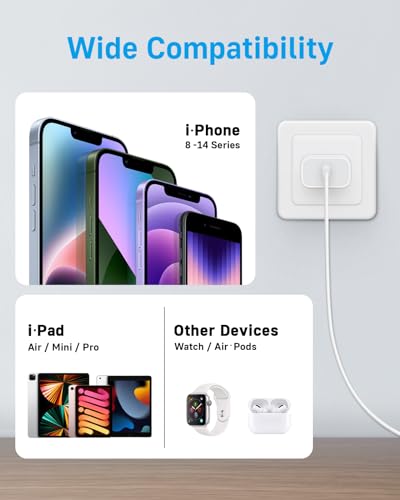 Thumbnail 6 de CXX 10FT iPhone 14/13/12 Charger 20W Fast Charging (MFi Certified)
