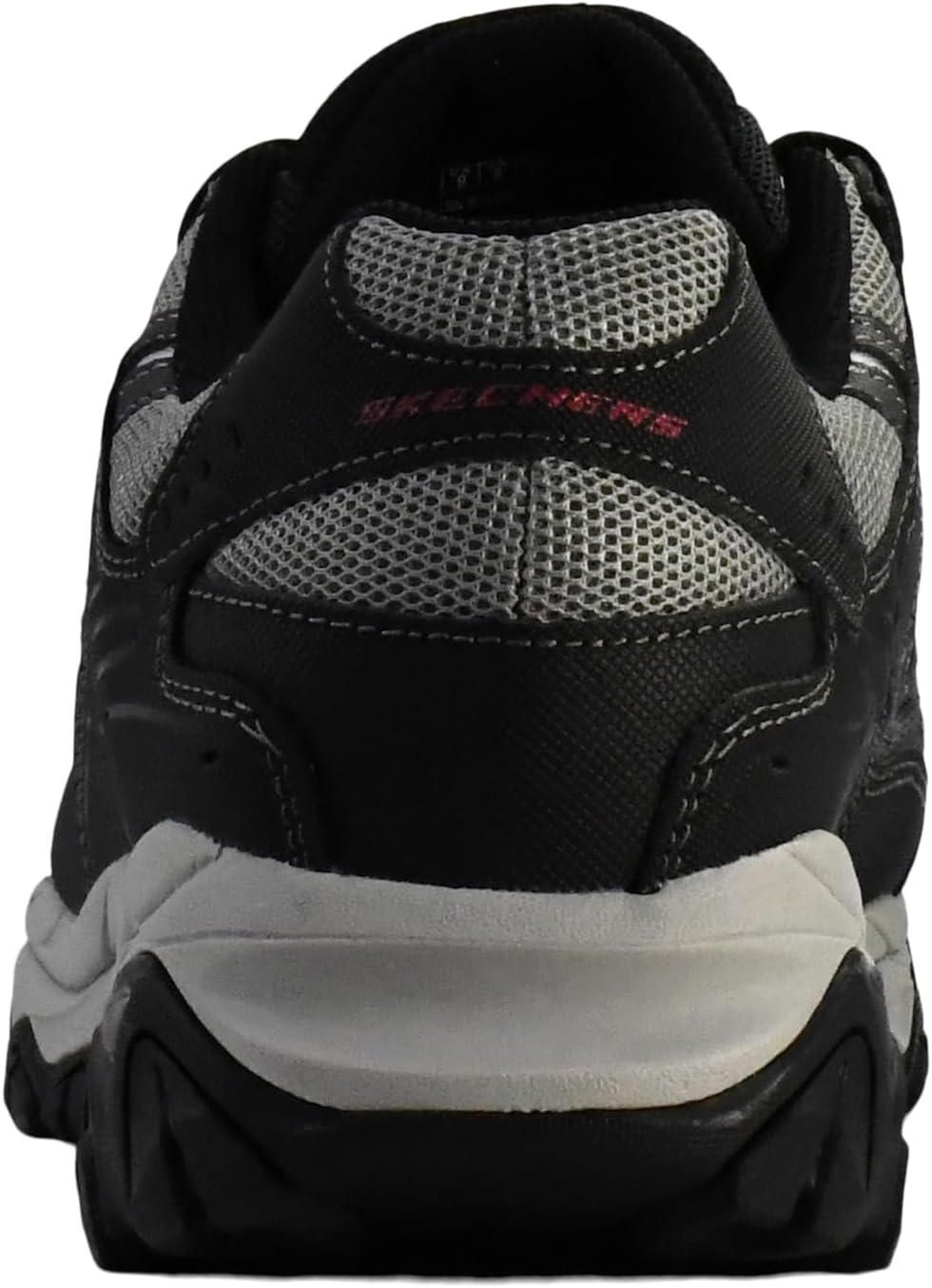 Detalle de Skechers Men's Afterburn M. Fit Fashion Sneakers – Leather Upper, Memory Foam Insole