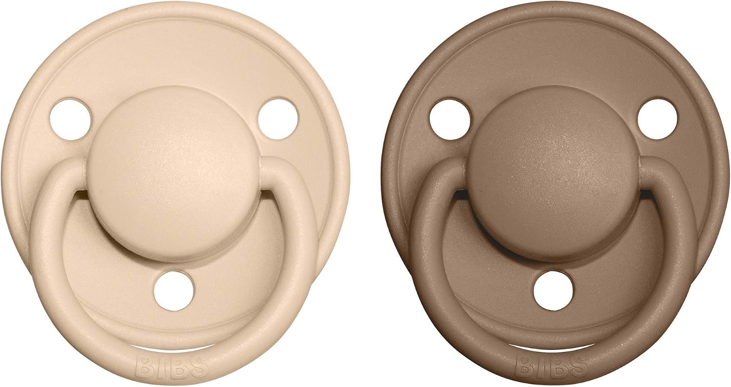 Detalle 2 de BIBS De Lux Soother 2-Pack Pacifier Vanilla Oak