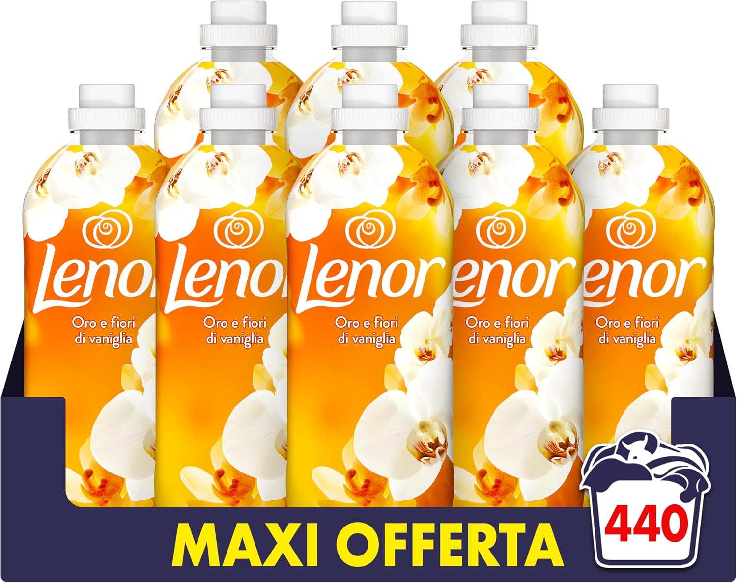 Detalle de Lenor Ammorbidente concentrato 440 lavaggi Oro e Vaniglia