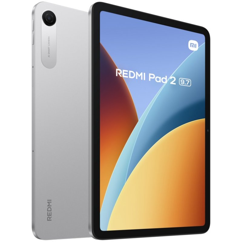 Detalle 2 de Xiaomi Redmi Pad 2 WiFi 9,7" 4GB/64GB Plata: una tablet compacta para multimedia y productividad básica