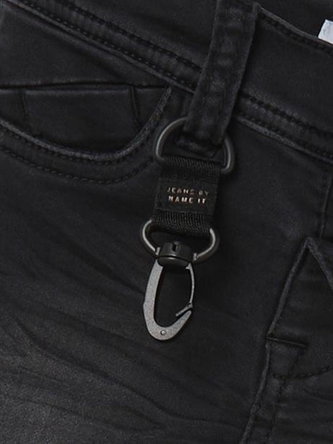 Detalle de Jeans per bambini NAME IT Nmmtheo Dnmthayer 2689swe con coulisse in vita