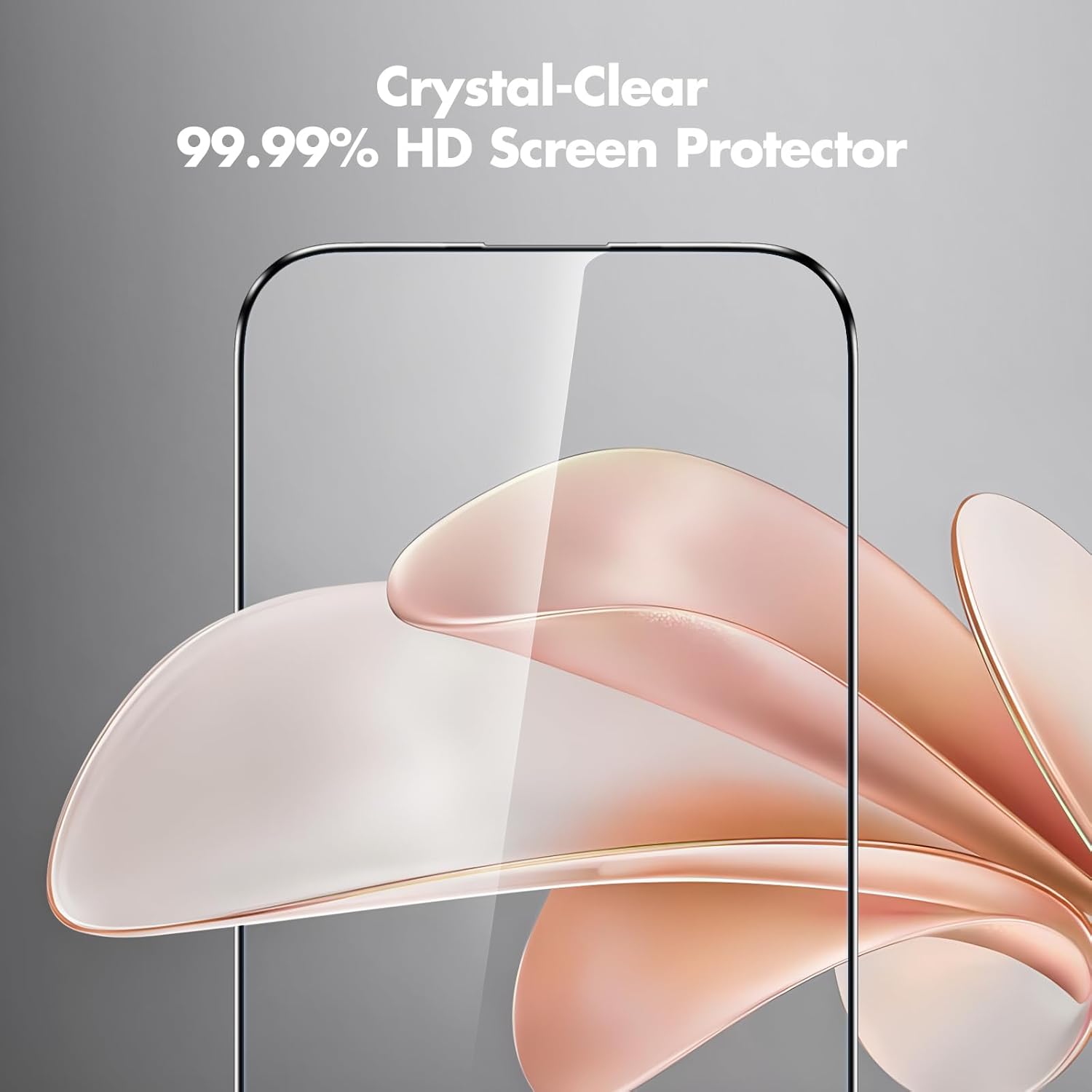 Detalle de UNBREAKcable Pellicola Protettiva per iPhone 16 Pro 6,3" – Vetro Temperato HD, Durezza 9H, Pacco da 3