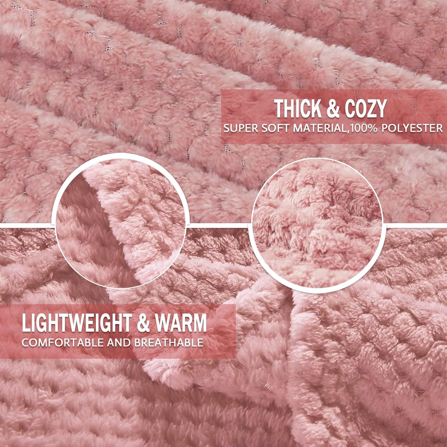 Thumbnail 4 de Exclusive Fleece Throw Blanket Extra Large
