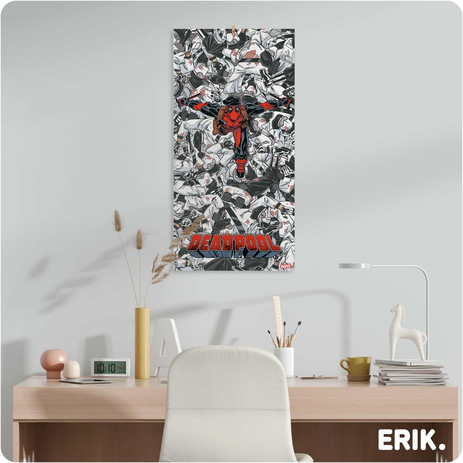 Detalle 2 de Grupo Erik Calendario 2026 Deadpool 30x30 cm 🗓