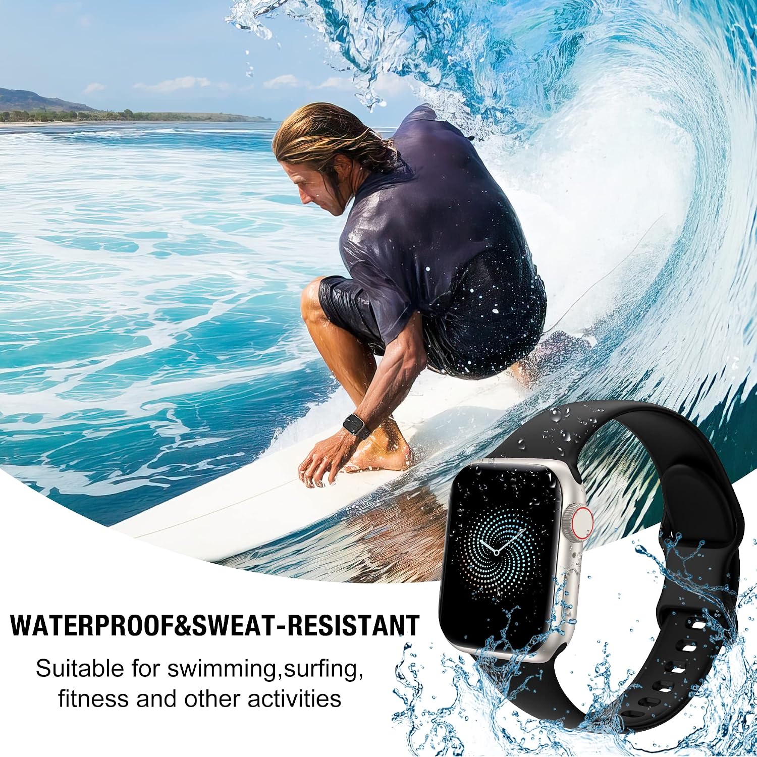 Thumbnail 2 de Higgs Sport Straps for Apple Watch