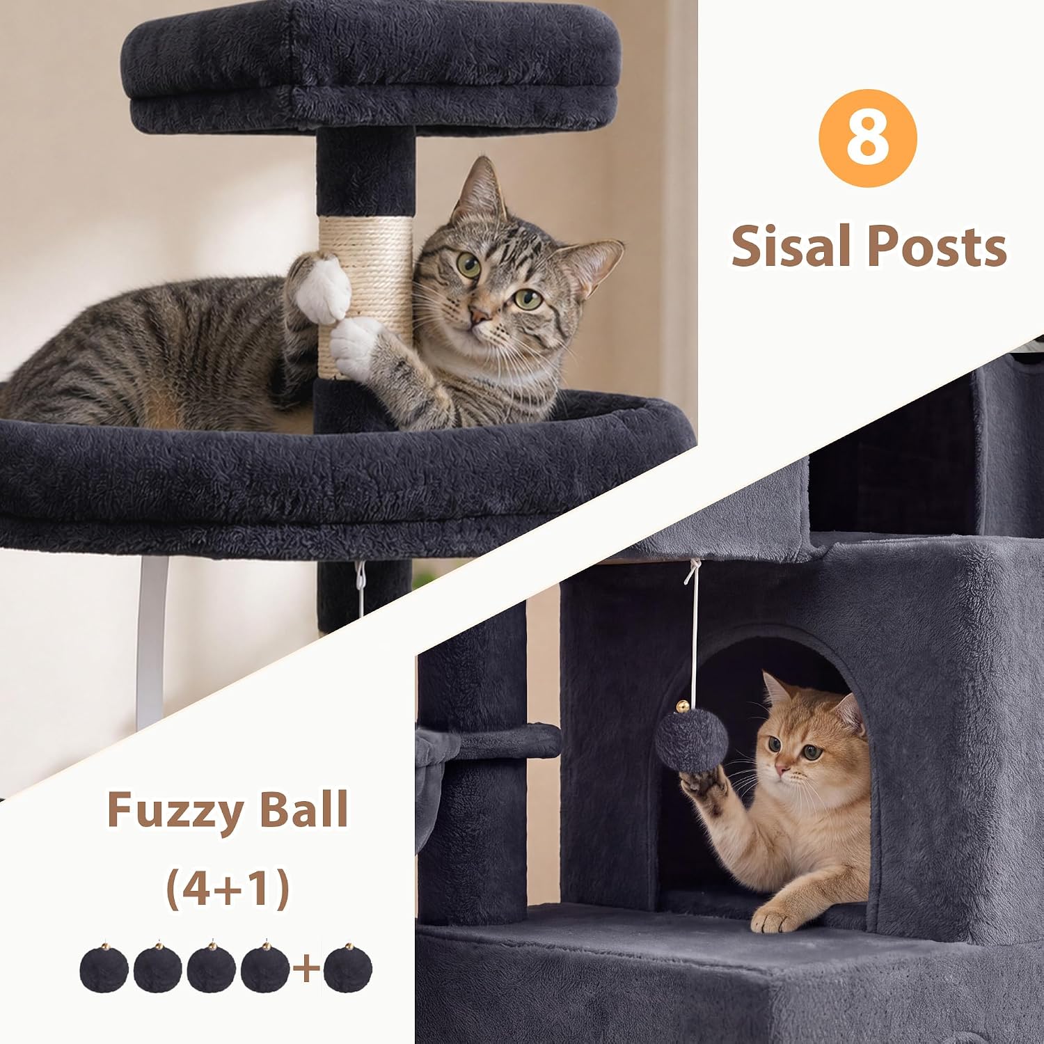 Detalle 1 de Gitelsnour Cat Tree GCT809G