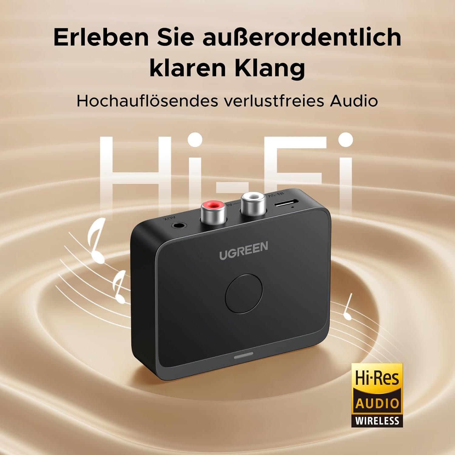 Detalle de UGREEN Bluetooth 6.0 Adapter 15 h