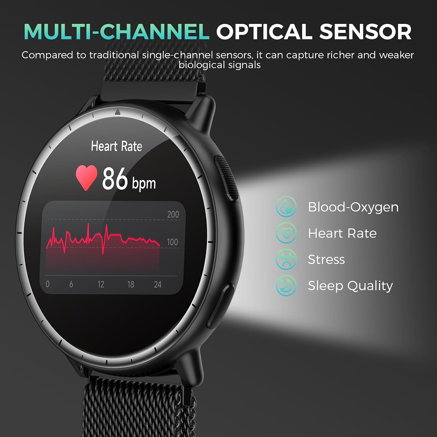 Thumbnail 6 de GPS Smart Watch for Men GT1 with 1.32" AMOLED, 110 Sports Modes and Bluetooth Calls