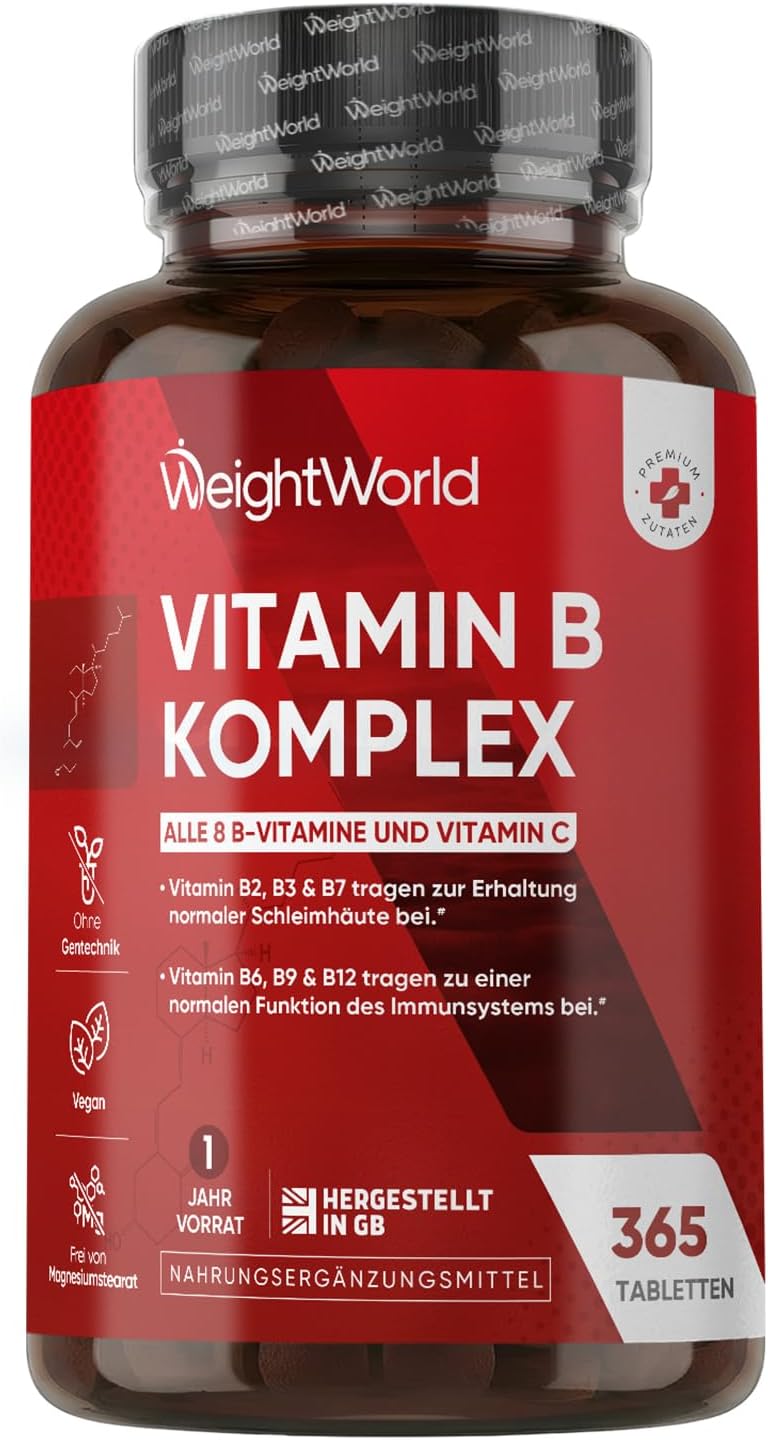 Detalle de WeightWorld Vitamin B Komplex 365 Tabletten đ