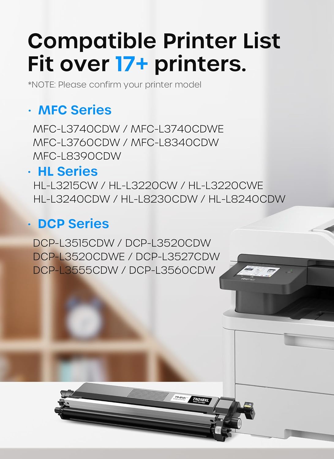 Detalle 2 de Timink TN248XL 💾 Cartuchos de toner compatible para Brother