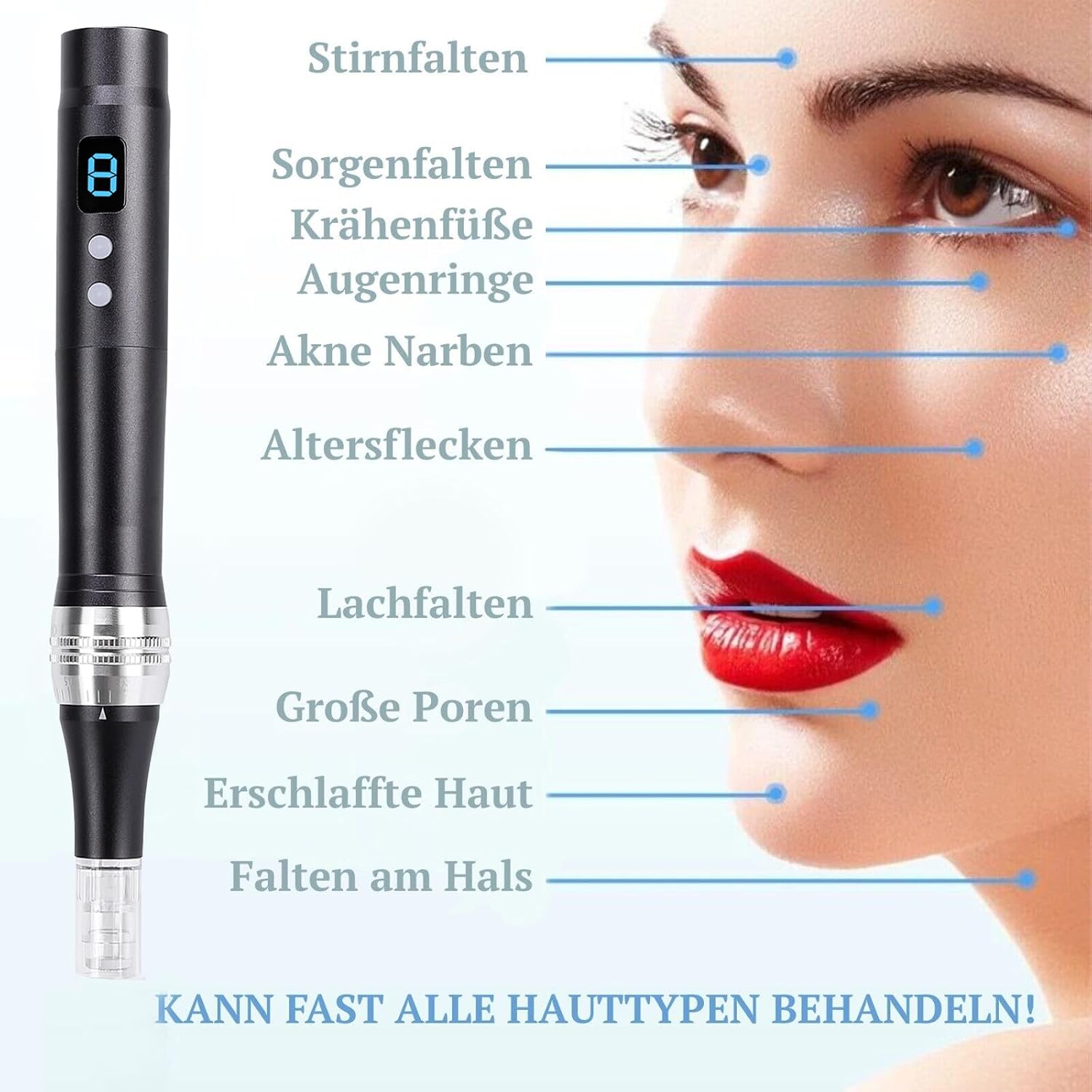 Thumbnail 1 de Einstellbarer Microneedling Dermapen 0-2,5 mm