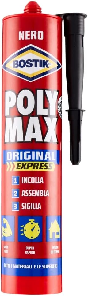 Thumbnail 5 de Bostik Poly Max Original Express: Colla di Montaggio e Sigillante Universale Super Rapido e Super Forte – Terracotta, 425 g