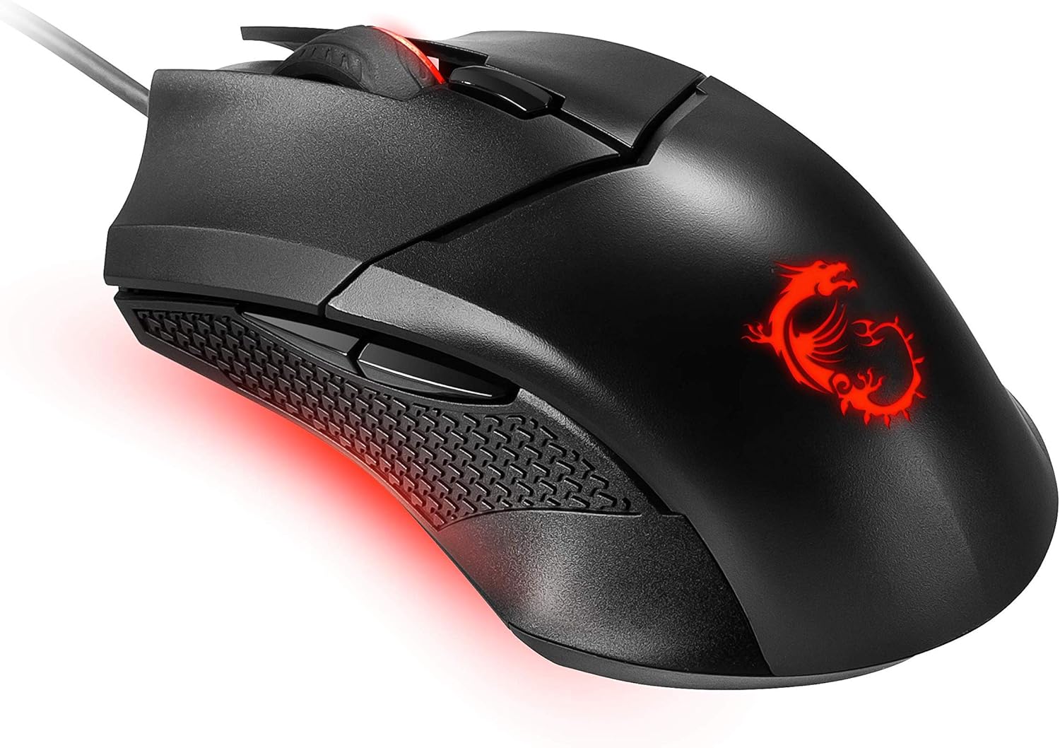Thumbnail 2 de MSI Clutch GM08 mouse gaming simmetrico USB con LED rosso e sensore ottico PAW 3519 (fino a 4200 DPI)